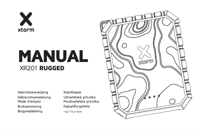 Image de la première page du manuel de l'appareil XR101