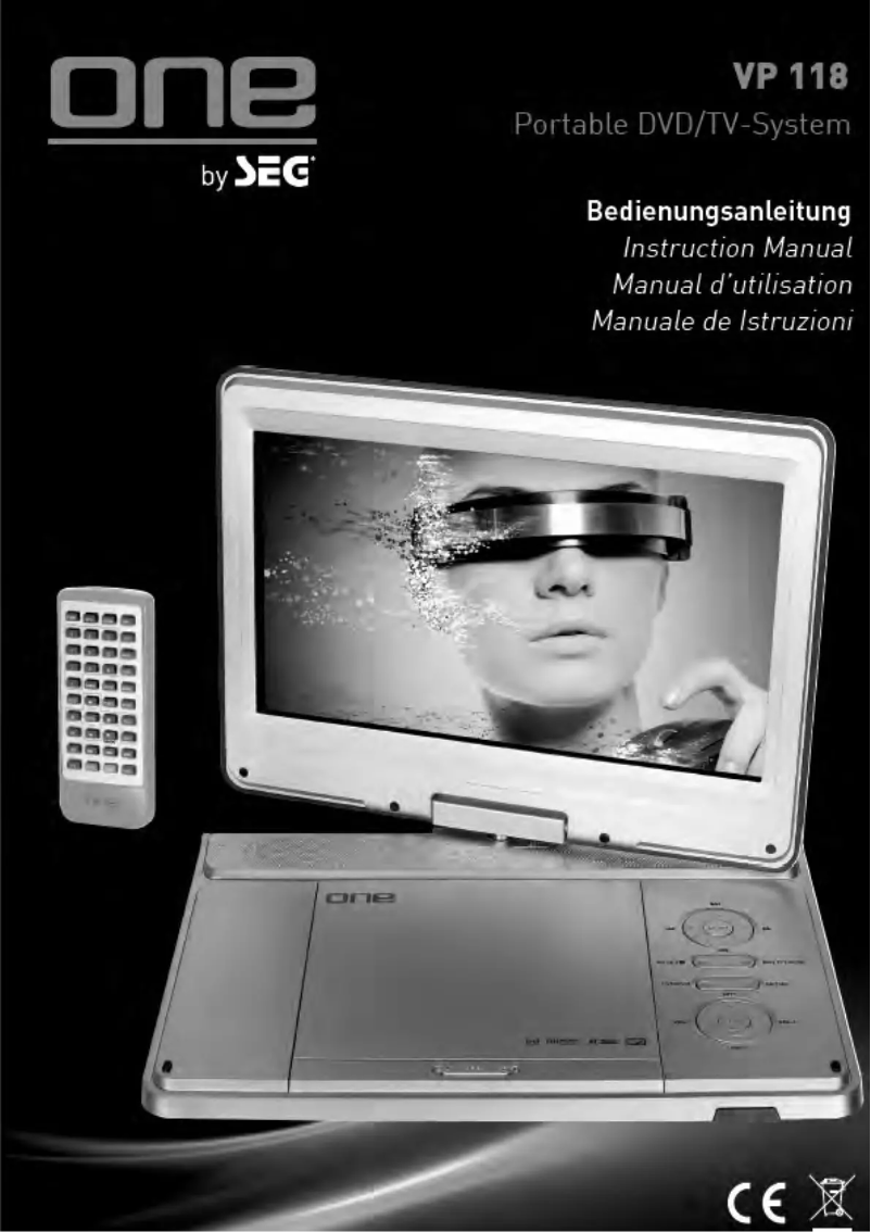 Page 1 de la notice Manuel utilisateur SEG VP118