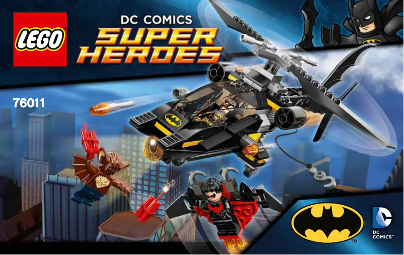 Page n°1 - Manuel utilisateur Lego Super Heroes 76011