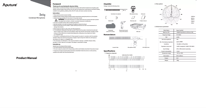 Imagen de la primera página del manual del dispositivo S-Mic 2
