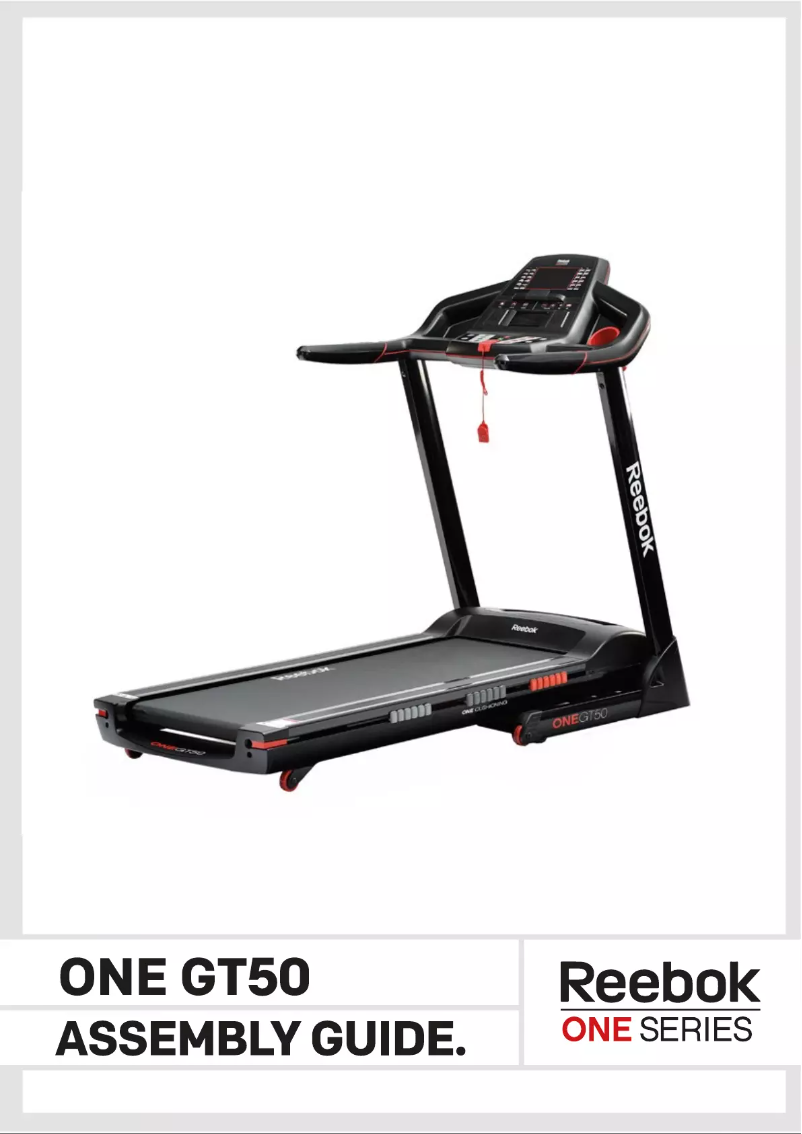 Página 1 del manual Manual de usuario Reebok One GT50
