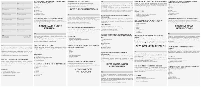 Image de la première page du manuel de l'appareil SMFB02