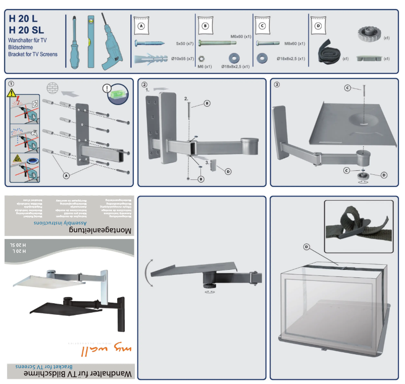 Image de la première page du manuel de l'appareil H 20 L