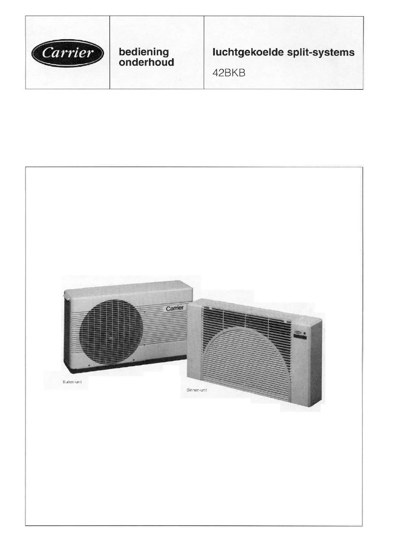 Image de la première page du manuel de l'appareil 42BKB