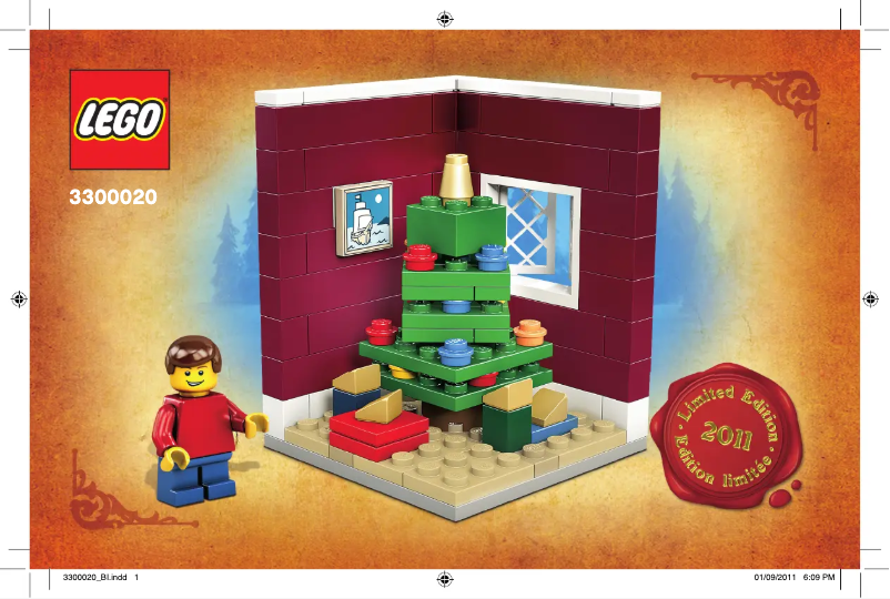 Page n°1 - Manuel utilisateur Lego Christmas Tree Scene