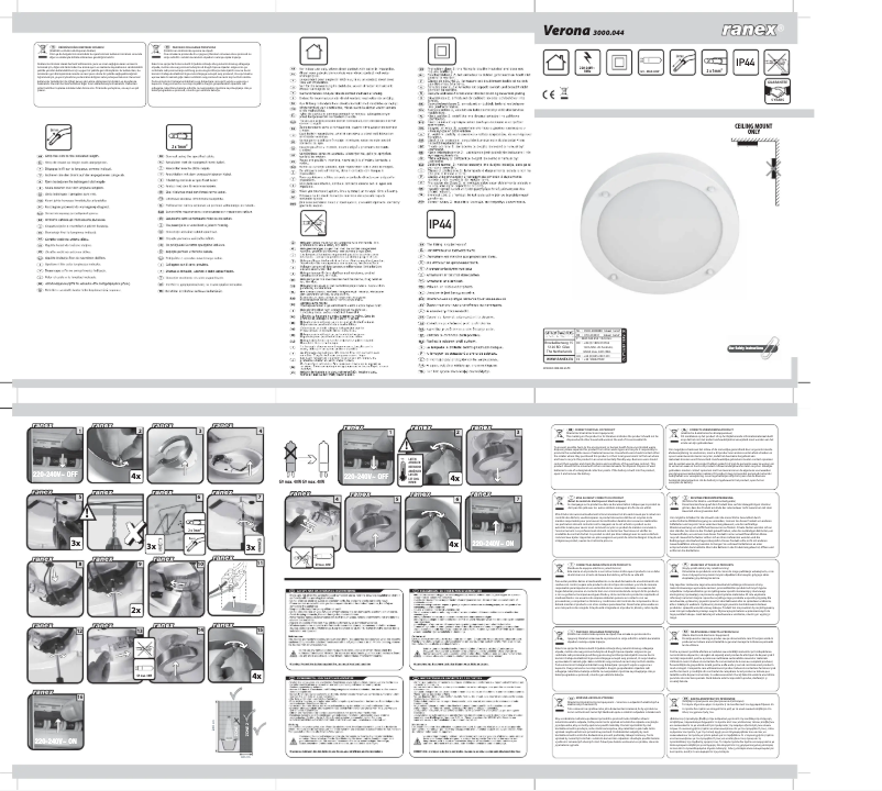 Page 1 de la notice Manuel utilisateur Smartwares 10.059.98