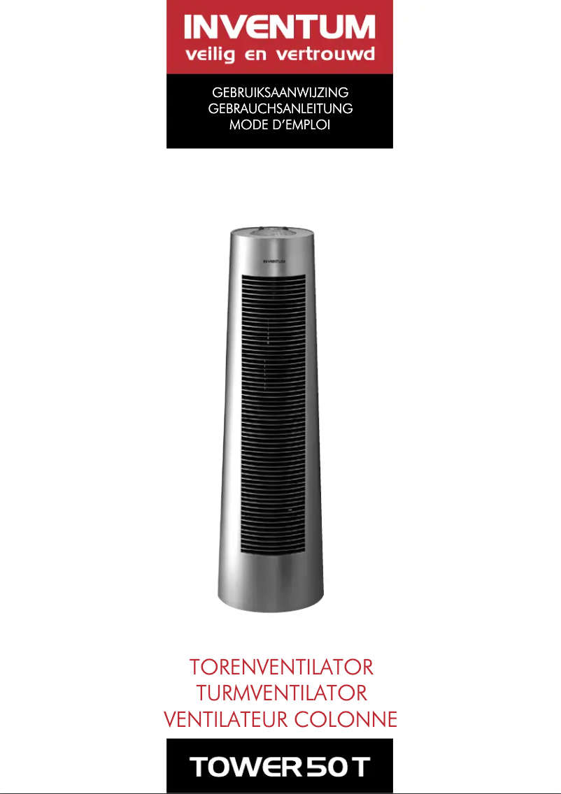 Page n°1 - Manuel utilisateur Inventum Tower 50T