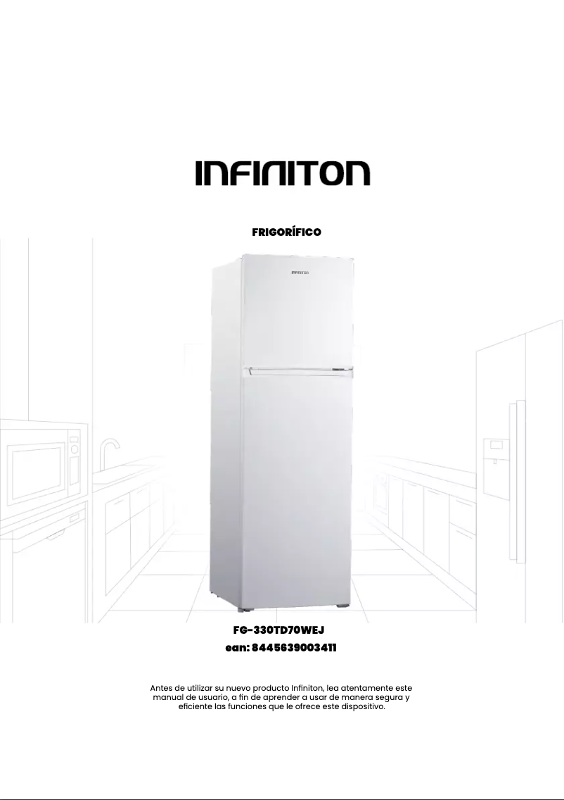 Page 1 de la notice Manuel utilisateur Infiniton FG-248TD67WEN