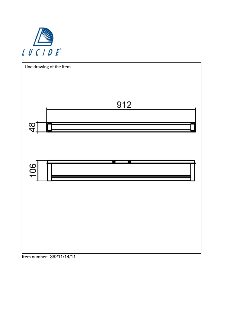 Page n°1 - Manuel utilisateur Lucide Alpa 39211/14/11