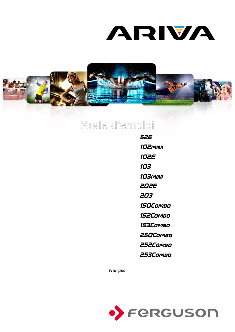 Page 1 de la notice Manuel utilisateur Ferguson Ariva 203