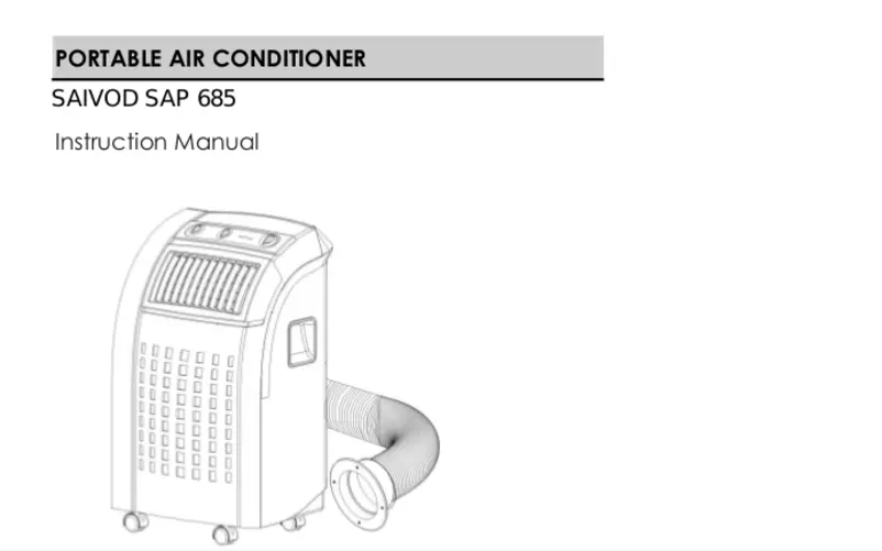 Page 1 de la notice Manuel utilisateur Saivod SAP 685