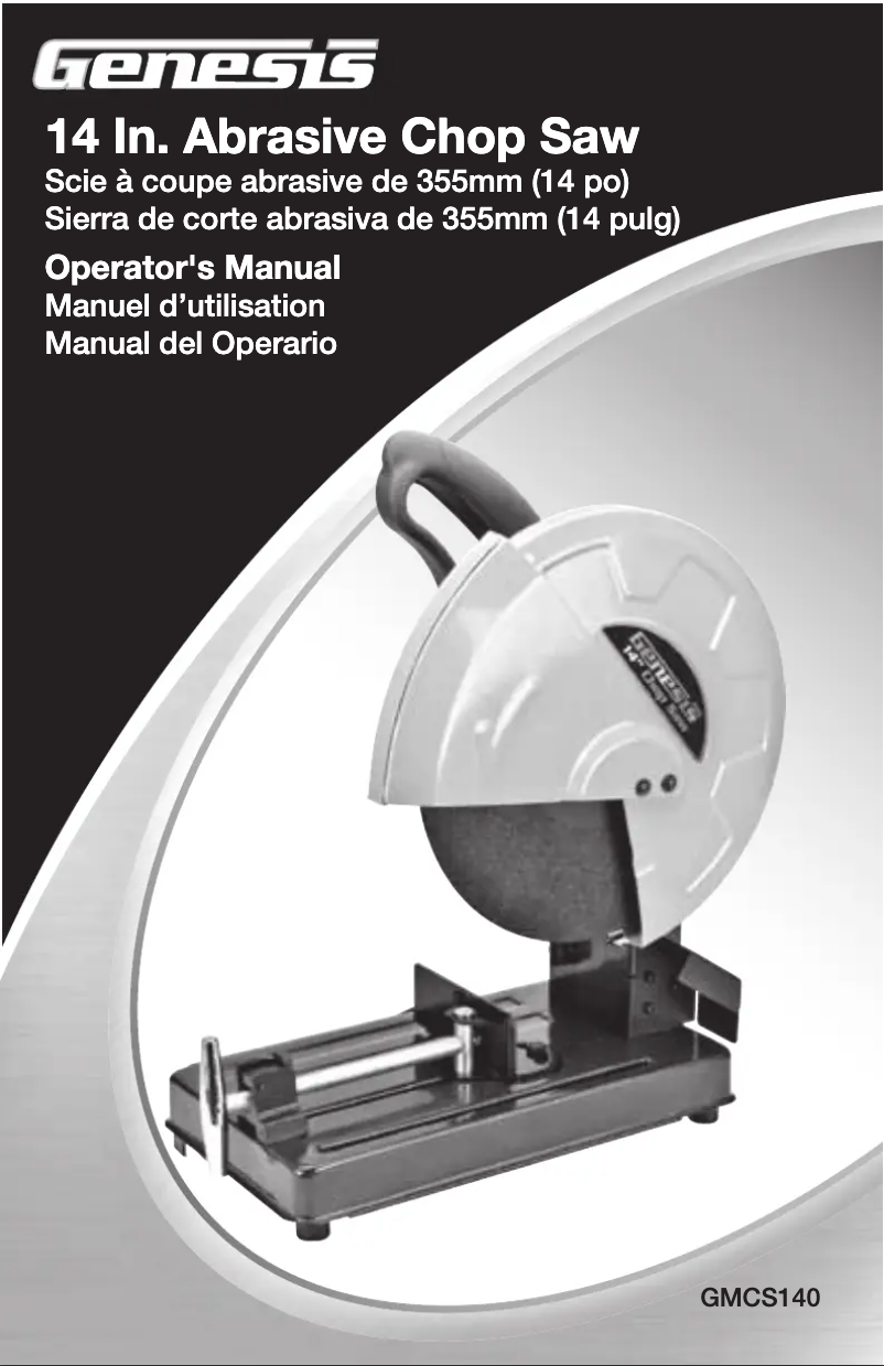 Página 1 del manual Manual de usuario Genesis GMCS140