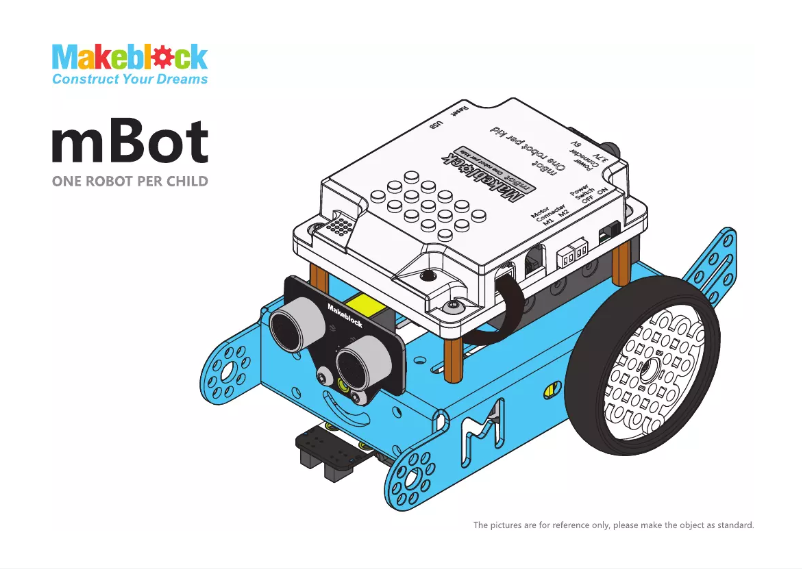 Image de la première page du manuel de l'appareil MBOT V1.1 WI-FI