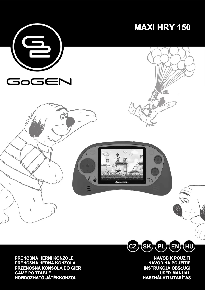 Página 1 del manual Manual de usuario GoGen MAXI HRY 150