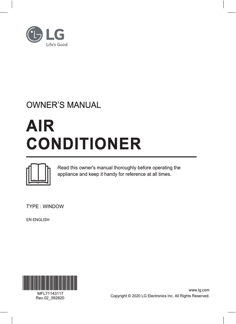 Page 1 de la notice Manuel utilisateur LG LA080FC