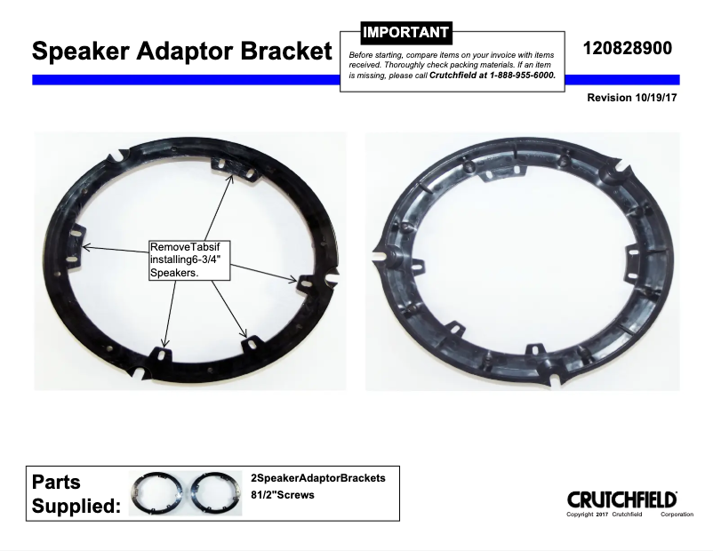 Page n°1 - Manuel utilisateur Metra 82-8900