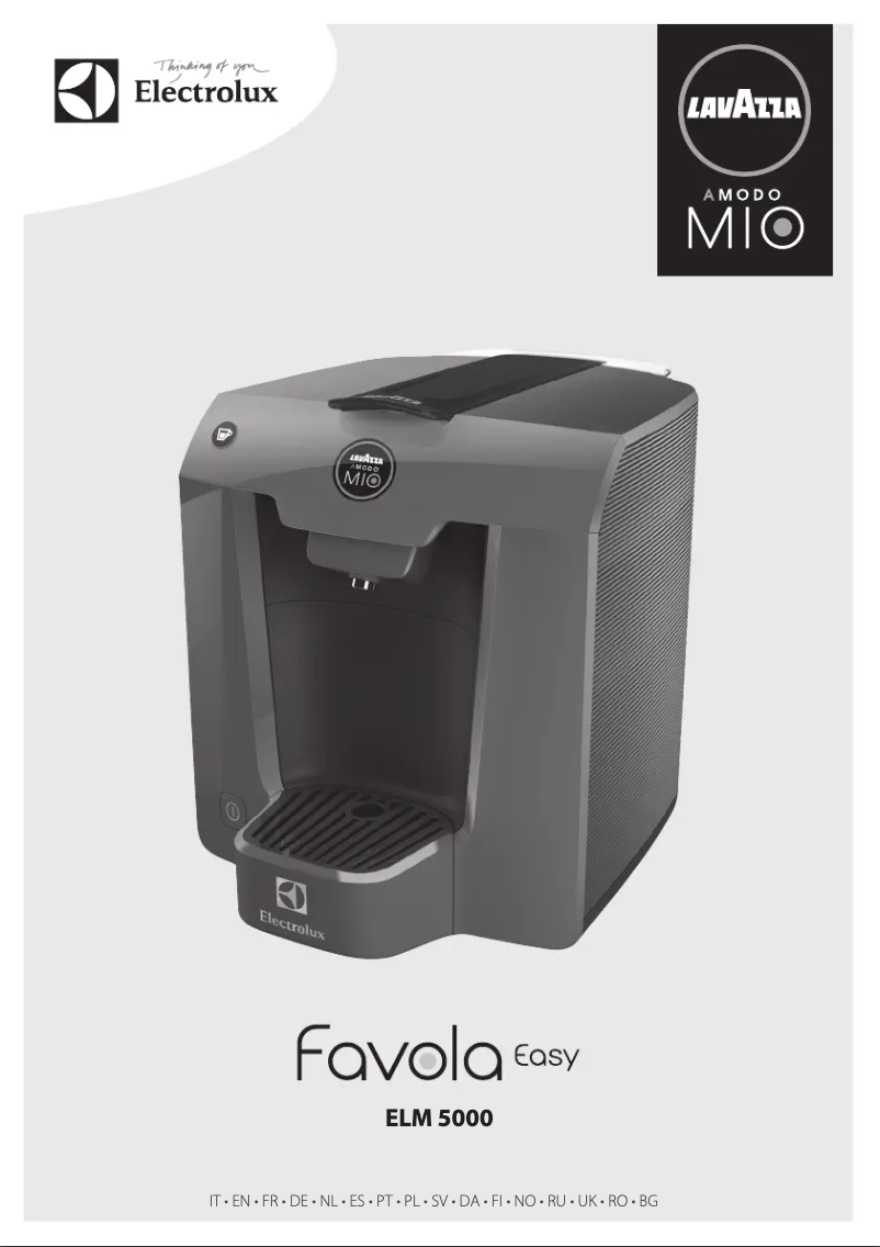 Page 1 de la notice Manuel utilisateur Electrolux Favola Easy Love