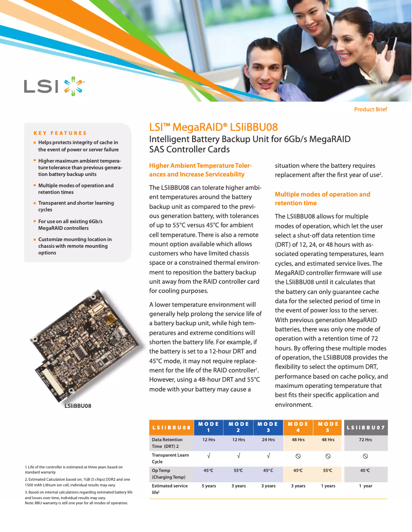 Image de la première page du manuel de l'appareil BBU-MODULE-04