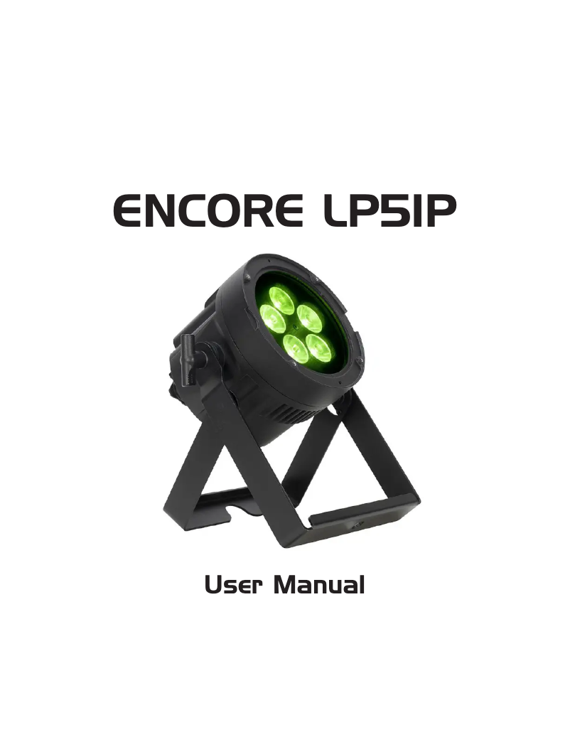 Image de la première page du manuel de l'appareil Encore LP5IP