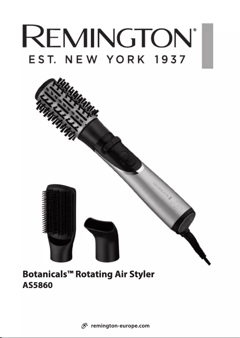 Page 1 de la notice Manuel utilisateur Remington PROluxe You Adaptive S9880