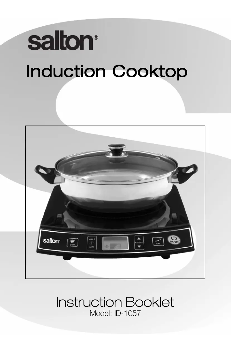 Página 1 del manual Manual de usuario Salton ID-1057