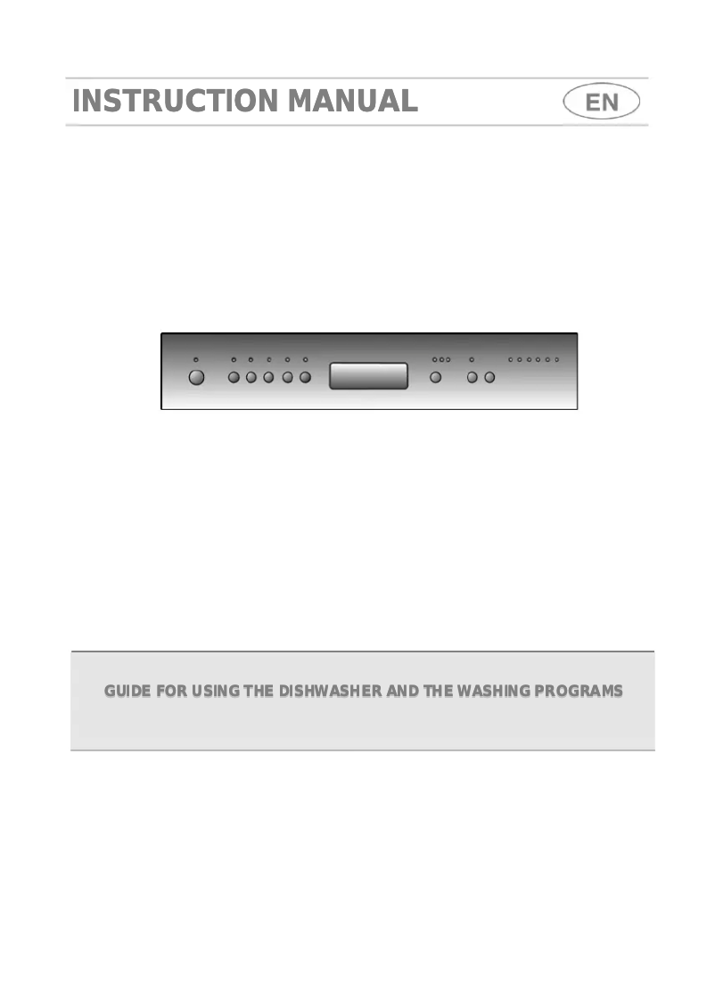 Page 1 de la notice Manuel utilisateur Smeg DF612FAS