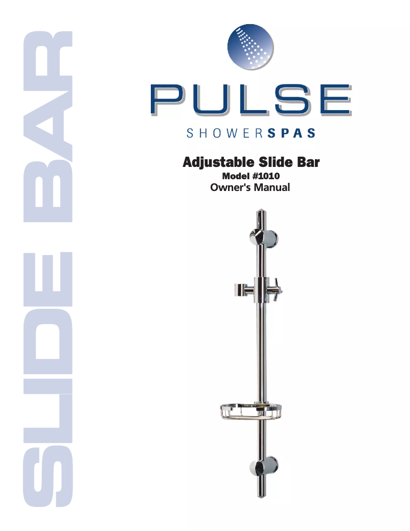 Page 1 de la notice Manuel utilisateur Pulse ShowerSpas 1010