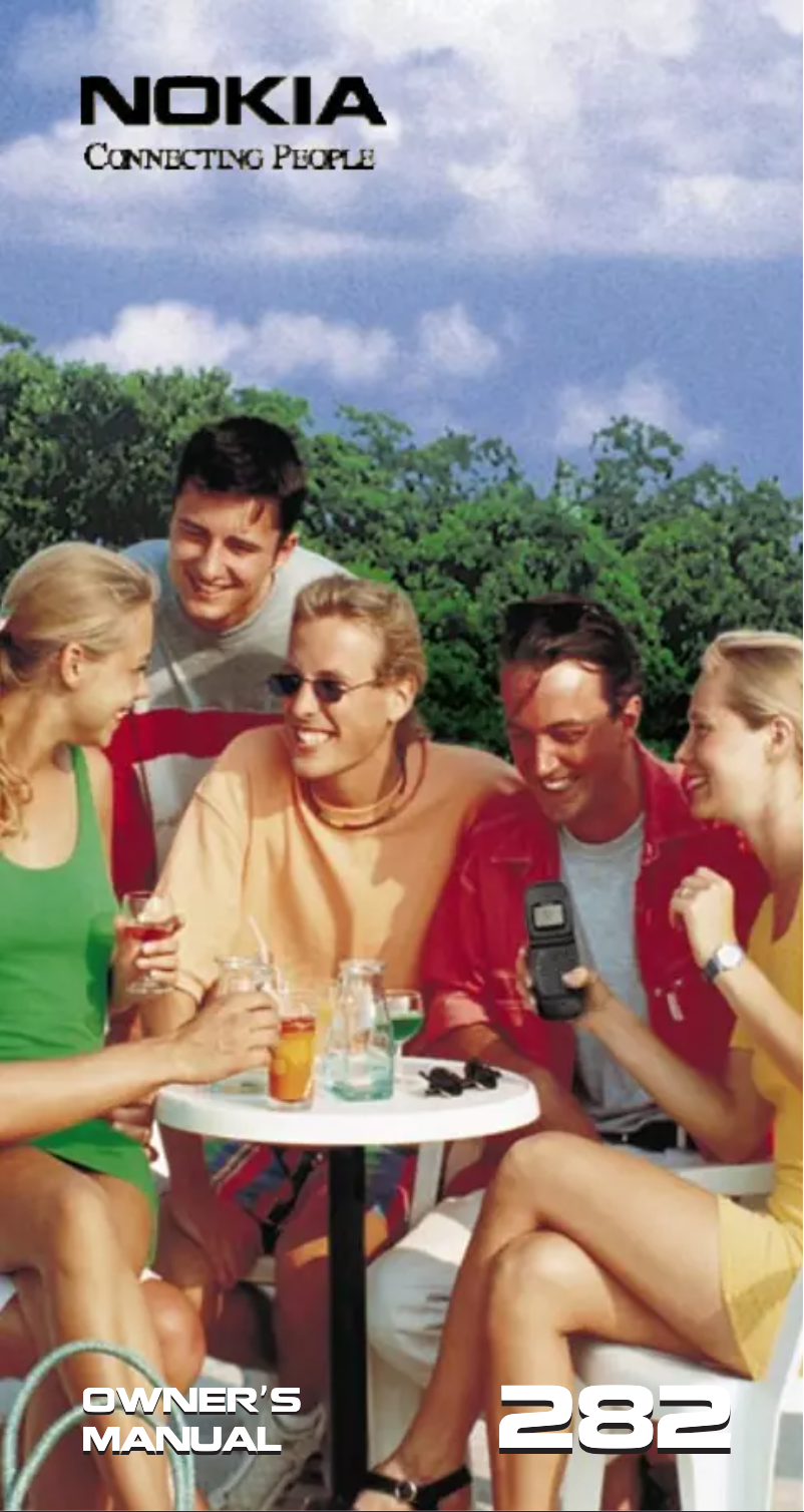 Image de la première page du manuel de l'appareil 282