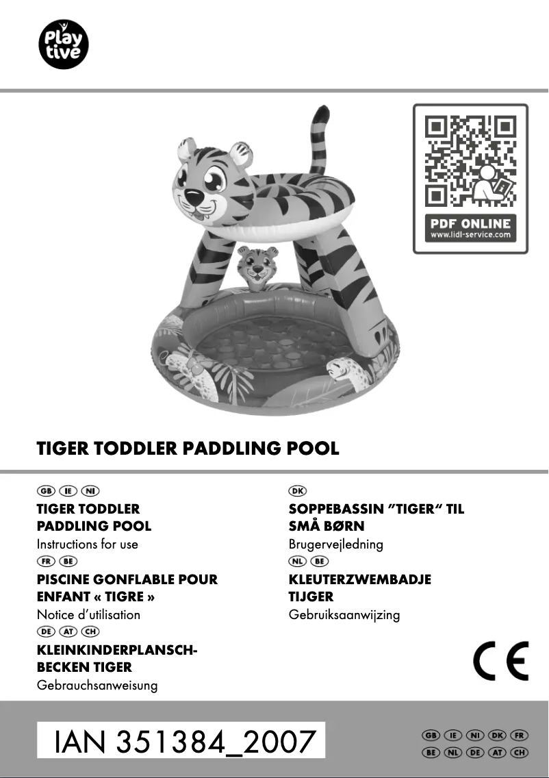 Page 1 de la notice Manuel utilisateur Playtive IAN 351384