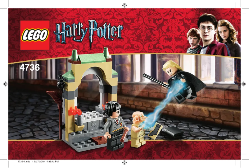 Page 1 de la notice Manuel utilisateur Lego Harry Potter 4736
