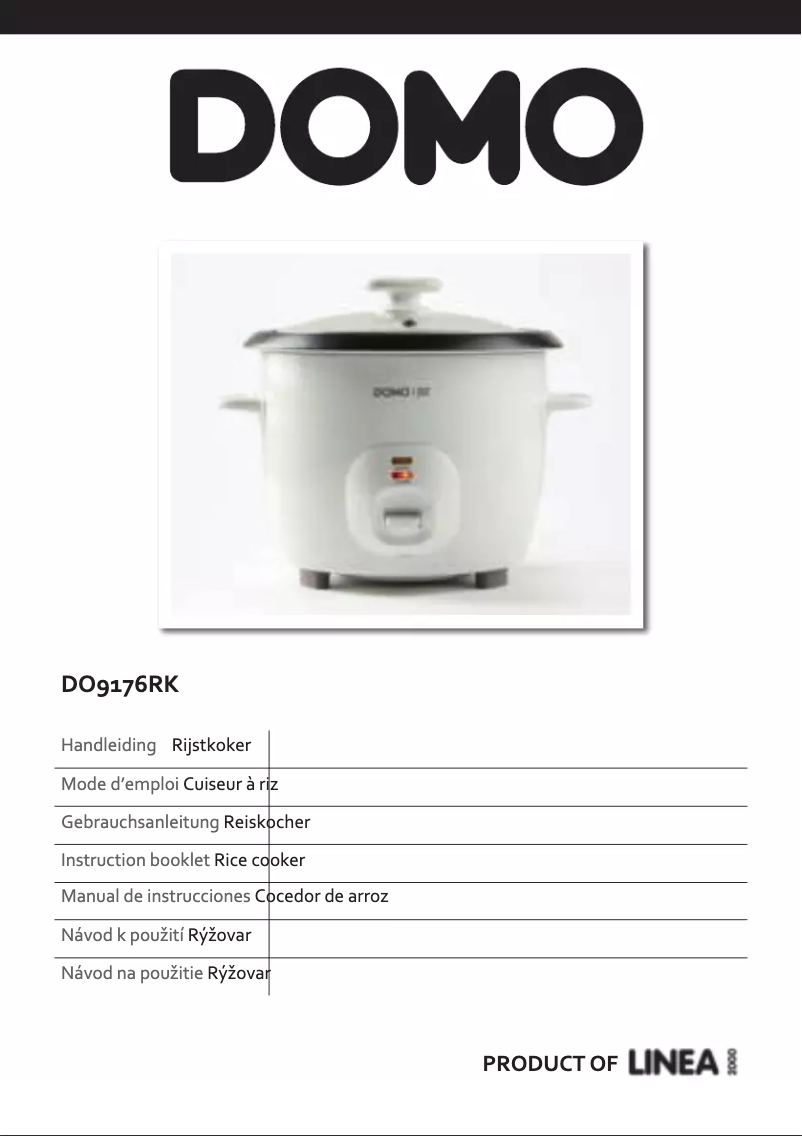 Image de la première page du manuel de l'appareil DO9176RK