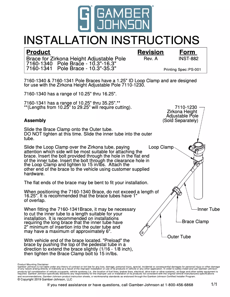 Image de la première page du manuel de l'appareil 7160-1340