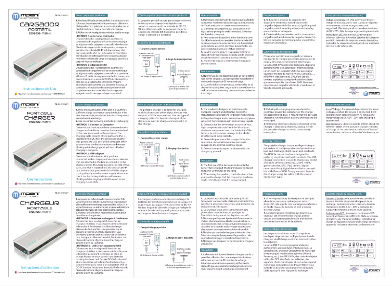 Page 1 de la notice Manuel utilisateur Imperii Electronics TE.04.0184.01