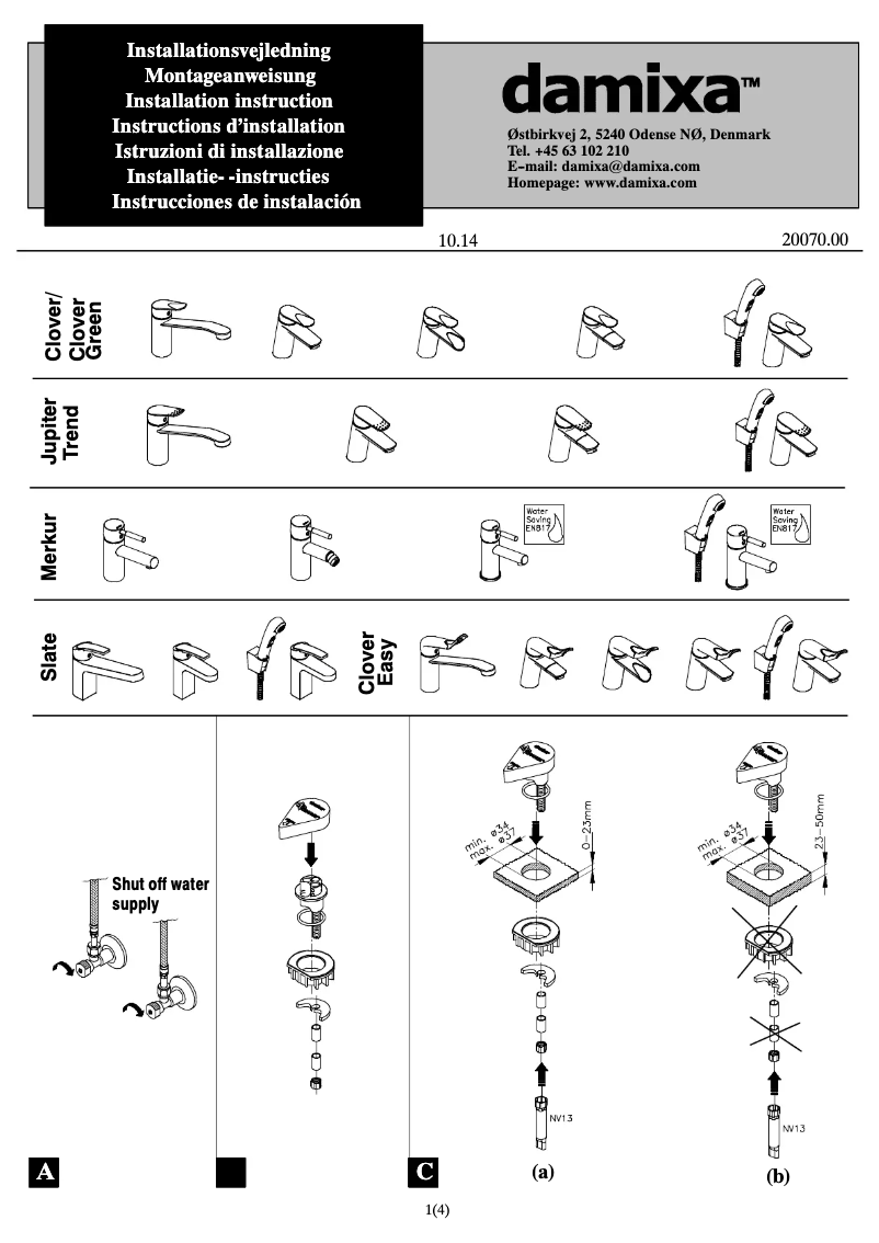 Image de la première page du manuel de l'appareil 6002774