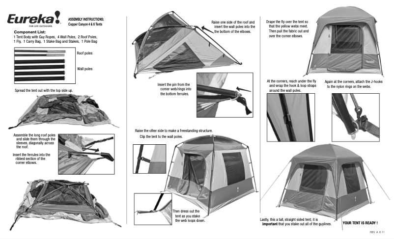 Image de la première page du manuel de l'appareil Copper Canyon 4