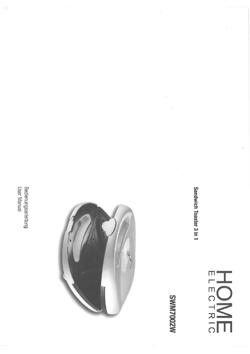 Page 1 de la notice Manuel utilisateur Home Electric SWM7002W