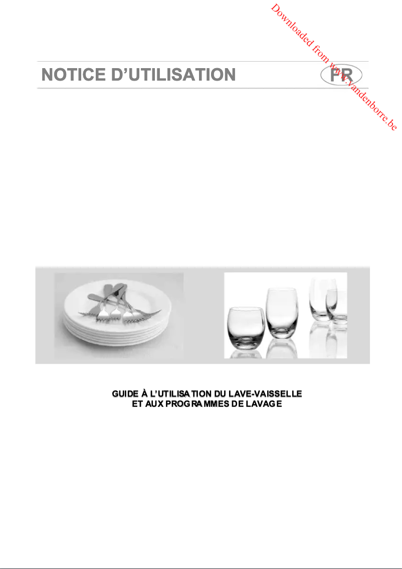 Page 1 de la notice Manuel utilisateur Smeg LVFABCR