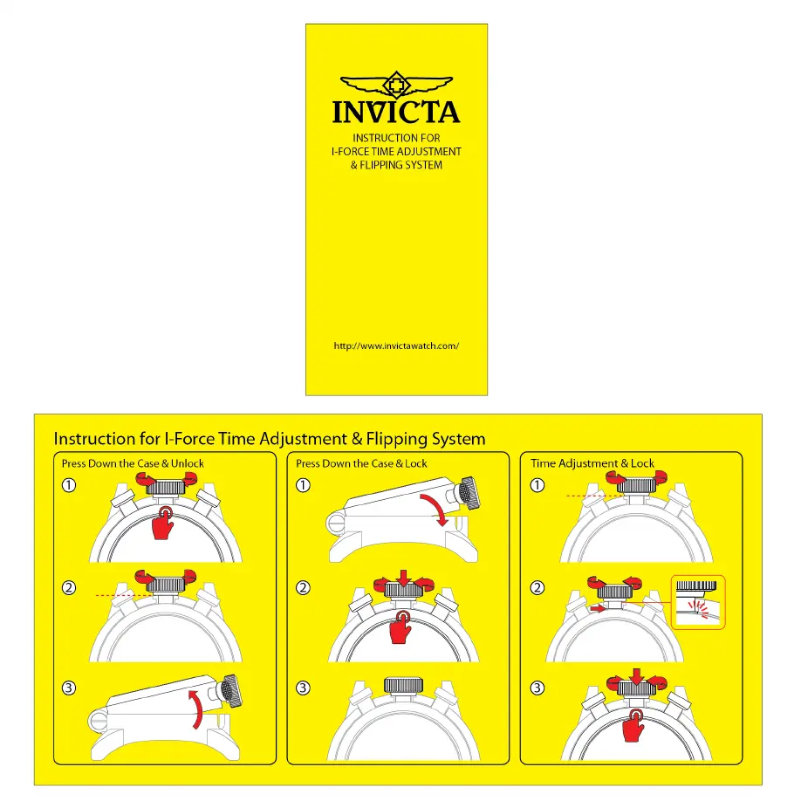 Page n°1 - Manuel utilisateur Invicta Angel 29517