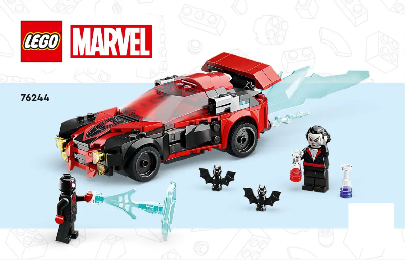 Página 1 del manual Manual de usuario Lego Marvel 76244