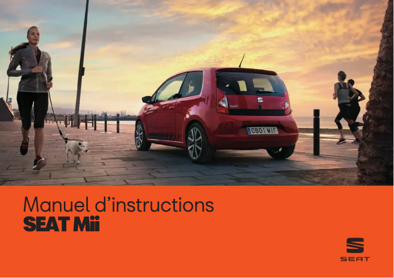Page 1 de la notice Manuel utilisateur Seat Mii (2019)