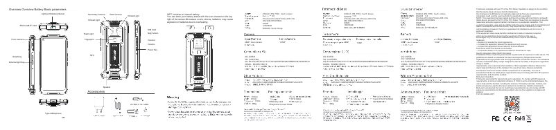 Image de la première page du manuel de l'appareil WP7