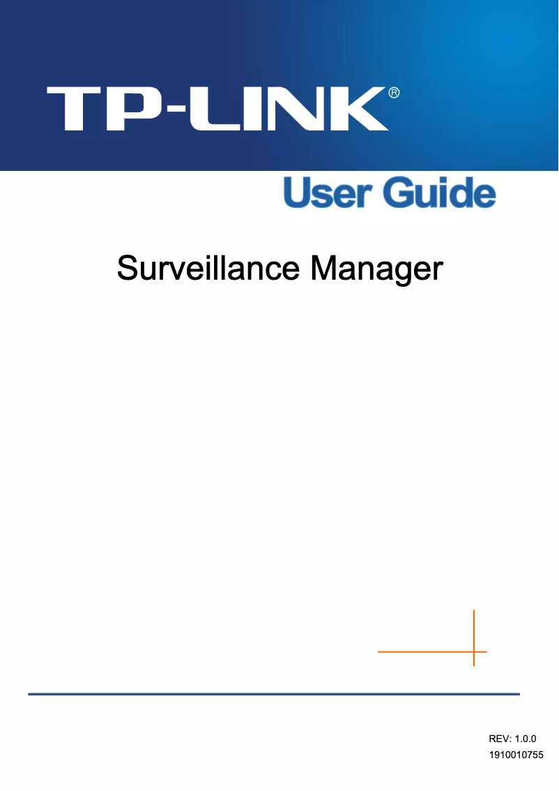 Image de la première page du manuel de l'appareil TL-SC3230