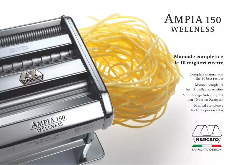 Page 1 de la notice Manuel utilisateur Marcato Ampia 150 Wellness