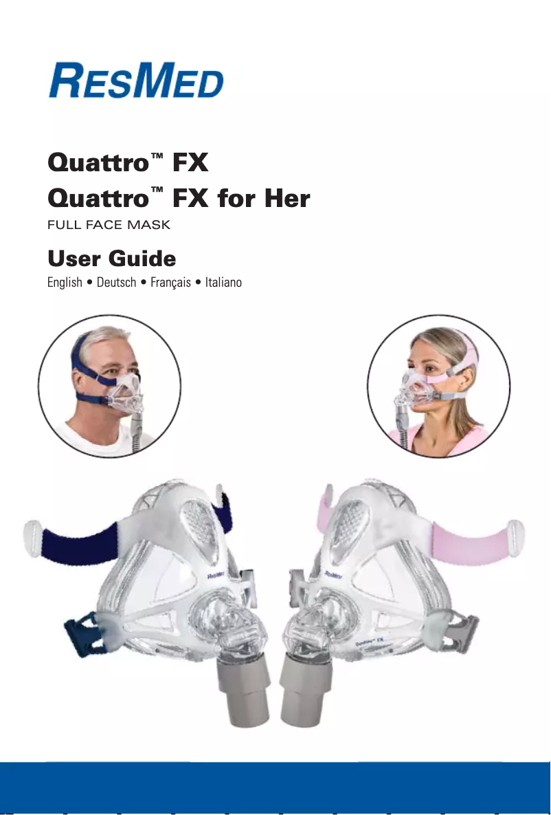 Page n°1 - Manuel utilisateur ResMed Quattro FX
