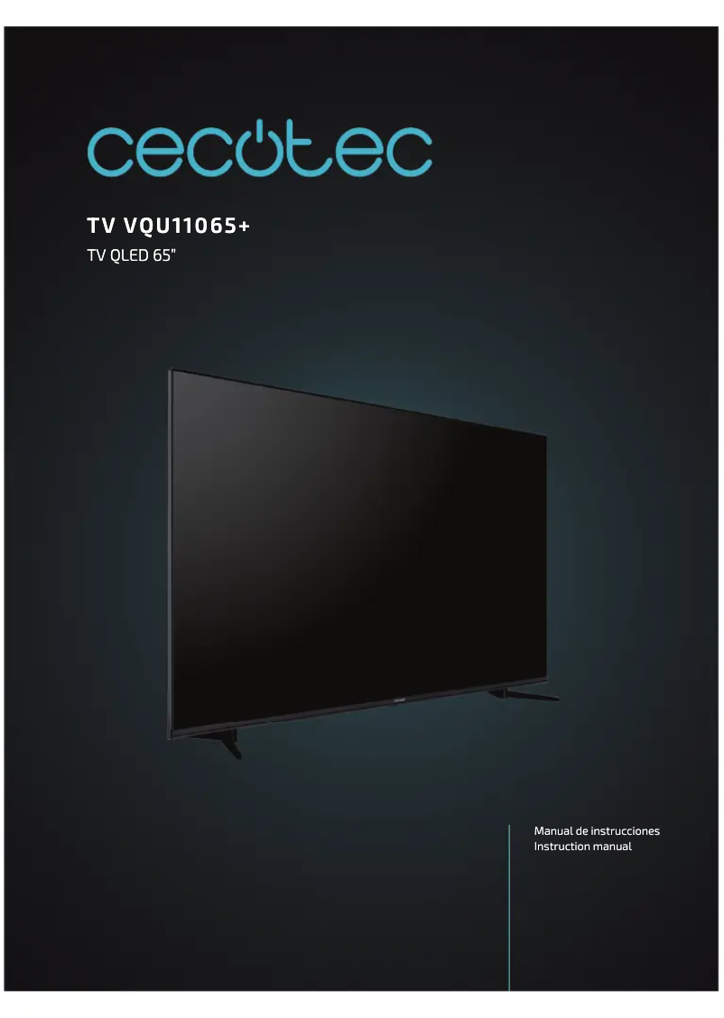 Page n°1 - Manuel utilisateur Cecotec VQU11065+