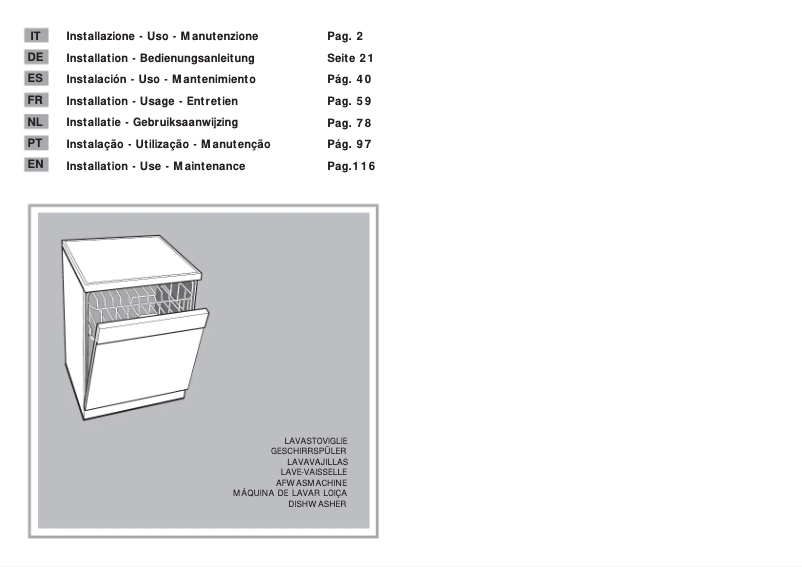 Page n°1 - Manuel utilisateur Hoover HOD 6 AL-S