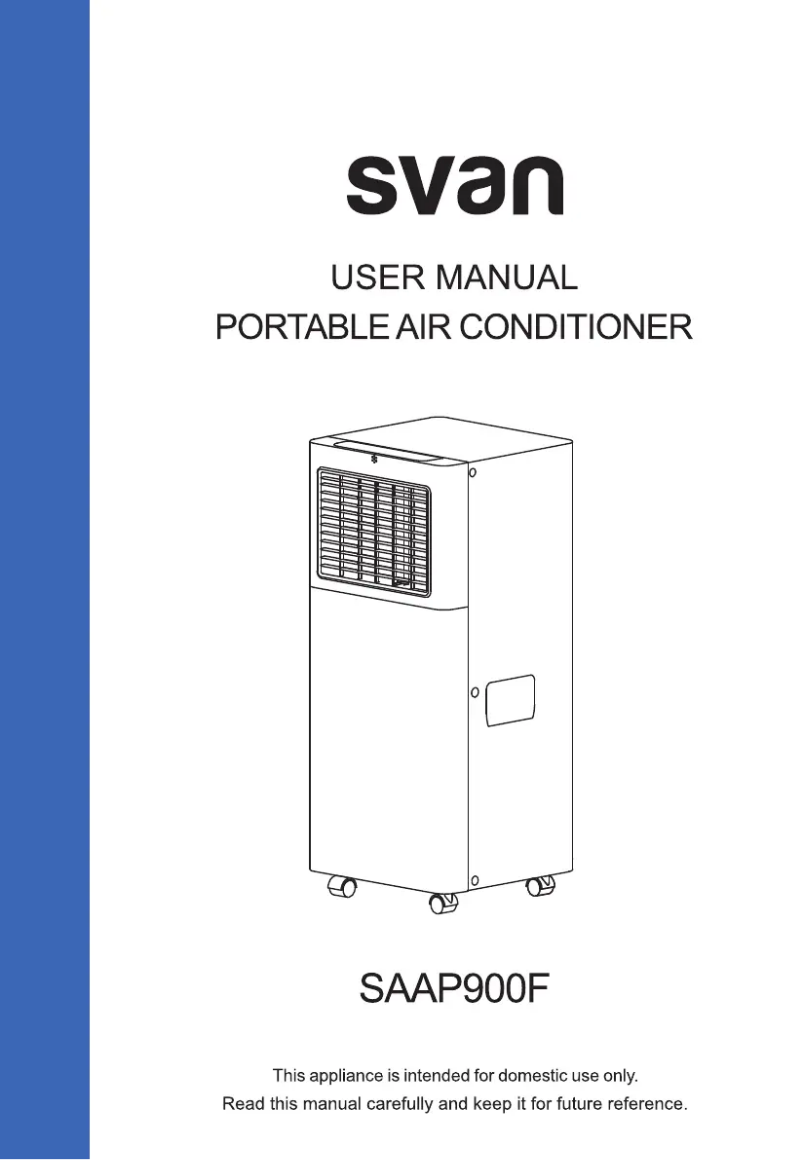 Page 1 de la notice Manuel utilisateur SVAN SAAP900F