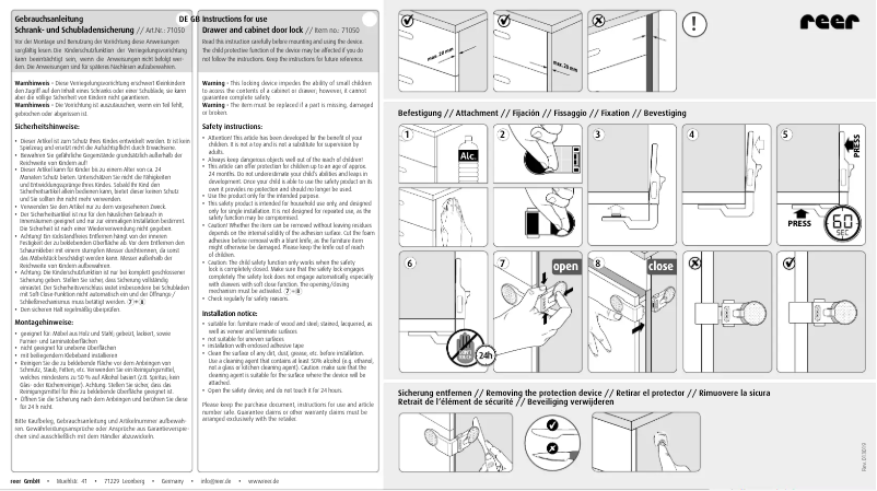 Image de la première page du manuel de l'appareil 71050