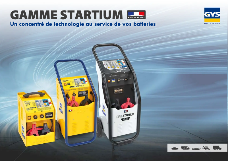 Image de la première page du manuel de l'appareil Startium 680E