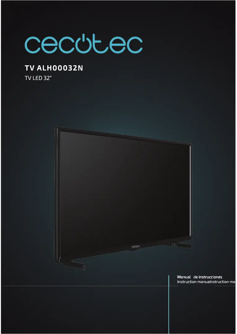 Página 1 del manual Manual de usuario Cecotec ALH00032N